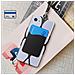 Cover Con Cordino Universale Per Smartphone Con Porta-carte Serie Neckpouch Nera - Foto miniatura 5