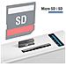 Hub Usb-c 5 In 1 3x Porte Usb Lettore Schede Sd / Micro-sd Argento - Foto miniatura 4