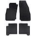 Set Da 4 Tappetini In Gomma Per Auto Compatibili Per Grande Punto E Evo, Adatto A Tutte Le Stagioni, Nero, Sagomati Anteriori E Posteriori - Ka2957 - Foto miniatura 1