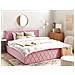 Letto In Velluto Rosa Con Contenitore 180 X 200 Cm Rochefort - Foto miniatura 1