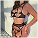 Set Di Biancheria Intima Pethuel Con Corsetto E Perizoma Qqfz-a8-0508-1 Nero - Foto miniatura 3