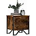 Comodino Rovere Fumo 40x30x40 Cm In Truciolato - Foto miniatura 3