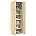 Credenza Rovere Sonoma 80x42,5x249 Cm In Legno Multistrato - Foto miniatura 3