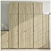 Credenza Rovere Sonoma 80x42,5x249 Cm In Legno Multistrato - Foto miniatura 1