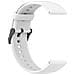 Skg V9 Pro, Cinturino Per Orologio In Silicone Liquido Amazfit Bip5 Unity White - Foto miniatura 4