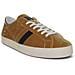 Scarpe Da Uomo Italiane Court Mid In Pelle Marrone Fatte A Mano 41 - Foto miniatura 1