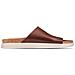 Uomo Sunder Slide Infradito In Pelle Marrone 41 - Foto miniatura 1