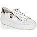 Leisure Trainers White Sneakers Pelle Scarpe Donna Bianco Eu 40, D0903-81 - Foto miniatura 1