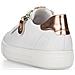 Leisure Trainers White Sneakers Pelle Scarpe Donna Bianco Eu 40, D0903-81 - Foto miniatura 3