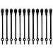 Lacci Elastici In Silicone Per Scarpe Senza Nodi, 12 Pezzi Black - Foto miniatura 1