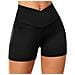 Pantaloncini Da Yoga Da Donna, Pantaloncini Da Allenamento A Vita Alta Per Corsa, Palestra, Fitness L - Foto miniatura 1