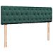 Struttura Letto Pouf con Materasso 140x200 cm in Velluto - Foto miniatura 9