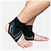 Manicotto A Compressione Con Tutore Di Supporto Ottimale Per La Caviglia - Protezione Sportiva Black Xl - Foto miniatura 1