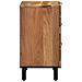 comodino  50x33x62 cm in legno massello di acacia - Foto miniatura 5