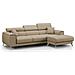 Fusion Divano Angolare In Tessuto Smacchiabile T05 Beige - Foto miniatura 1