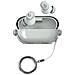 Custodia Protettiva Compatibile Con Beats Solo Buds - Cover Trasparente Con Blocco In Pc Tpu Transparent Gray - Foto miniatura 1