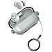Custodia Protettiva Compatibile Con Beats Solo Buds - Cover Trasparente Con Blocco In Pc Tpu Transparent Gray - Foto miniatura 2