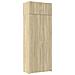 Armadietto Rovere Sonoma 80x42,5x225 cm in Truciolato - Foto miniatura 1