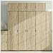 Armadietto Rovere Sonoma 80x42,5x225 cm in Truciolato - Foto miniatura 2