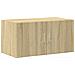 Armadietto Rovere Sonoma 80x42,5x225 cm in Truciolato - Foto miniatura 5