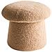 Pouf Eufaula Bouclé Beige - Foto miniatura 3