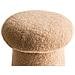 Pouf Eufaula Bouclé Beige - Foto miniatura 4