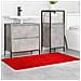 Tappetino da bagno rettangolare rosso 70x120 cm in polipropilene antiscivolo - Foto miniatura 3
