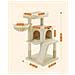 Tiragraffi per gatti - Design stabile per due gatti PCT51MV1 - Foto miniatura 5