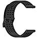 Cinturino In Silicone Liquido Da 22 Mm Compatibile Con Suunto Vertical 2 - Nero - Foto miniatura 2