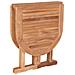 Tavolo Da Esterno Huelva In Teak Naturale 120x60x75 Cm - Foto miniatura 3