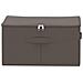 Scatola di Stoccaggio 6 pcs Grigio 43 x 34 x 23 cm - Foto miniatura 4