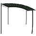 Gazebo 4 x 3 x 2,55 m Verde Tessuto e Alluminio 180 gsm - Foto miniatura 3