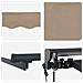Tettuccio Elettrico Retrattile Beige e Antracite 3 x 2,5 m - Foto miniatura 9