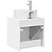 Mobile Lavabo da Parete Bianco 49,5 x 44,5 x 65 cm - Foto miniatura 4