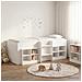 Struttura Letto Loft con Mobile 3 pcs Bianco Legno multistrato - Foto miniatura 2