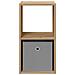 Comodino con cassetto Rovere artigianale 30,5 x 27 x 59,5 cm - Foto miniatura 6