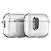 Custodia per AirPods Protective per Apple AirPods Protective - TPU, Trasparente, Nero - Foto miniatura 2