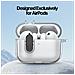 Custodia per AirPods Protective per Apple AirPods Protective - TPU, Trasparente, Nero - Foto miniatura 3