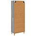 Set di armadi 2 pcs 66 x 34,5 x 95 cm Legno ingegnerizzato - Foto miniatura 6