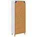 Set di armadi 2 pcs Bianco Lucido Legno ingegnerizzato - Foto miniatura 6