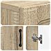 Mobile per scarpe UTRECHT 59,5 x 39,5 x 87 cm Rovere Sonoma - Foto miniatura 7