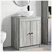 Set di mobili per il bagno Sonoma grigio Legno ingegnerizzato - Foto miniatura 5