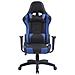 Sedia Gaming Miracle V2 in Similpelle - Sedia Racing 2 Cuscini - Poltrona Girevole con Max Carico 150Kg - Sedia Gamer Regolabile 47-57cm Nero Blu - Foto miniatura 2