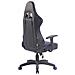 Sedia Gaming Miracle V2 in Similpelle - Sedia Racing 2 Cuscini - Poltrona Girevole con Max Carico 150Kg - Sedia Gamer Regolabile 47-57cm Nero Blu - Foto miniatura 4