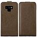 Custodia Compatibile Con Samsung Galaxy Note 9 In Bruno Caffè - Coperchio Protettivo In Design Flip Con Chiusura Magnetica - Foto miniatura 11