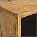 Scrivania Con Cassetti 130x50x80 Cm Legno Massello Di Mango - Foto miniatura 2