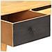 Scrivania Con Cassetti 130x50x80 Cm Legno Massello Di Mango - Foto miniatura 7