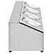 Supporto Gastronorm Con 4 Contenitori Gn 1/6 In Acciaio Inox - Foto miniatura 4