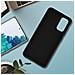 Cover Silicone Samsung Galaxy S20 Fe Semi-rigida Opaca Soft Touch Nero - Foto miniatura 2