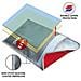 Sacchetto Del Documento A Prova Di Fuoco Soldi Sicuri 15 X 11 Non-itchy Rivestito Di Silicone Resistente Al Fuoco Impermeabile Money Bag Safe Storage Per Denaro Documenti Gioielli E Passaporto - Foto miniatura 2